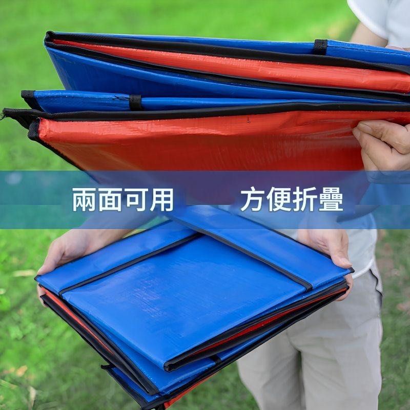 100x200cm 兒童玩具池積木收納爬行墊多功能折疊防水圍欄室內外通用遊戲沙池