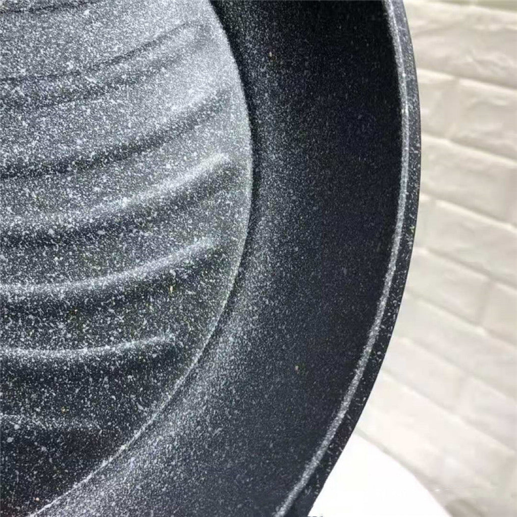 26cm韓國款麥飯石不粘鍋電磁爐平底鍋