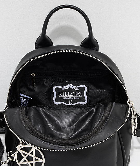 英國街頭潮牌PU皮迷你背包Killstar Darcy Mini Backpack