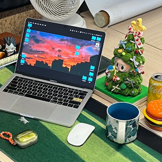 Labubu手鉤聖誕樹裝飾衣服17cm適用 不包Labubu公仔