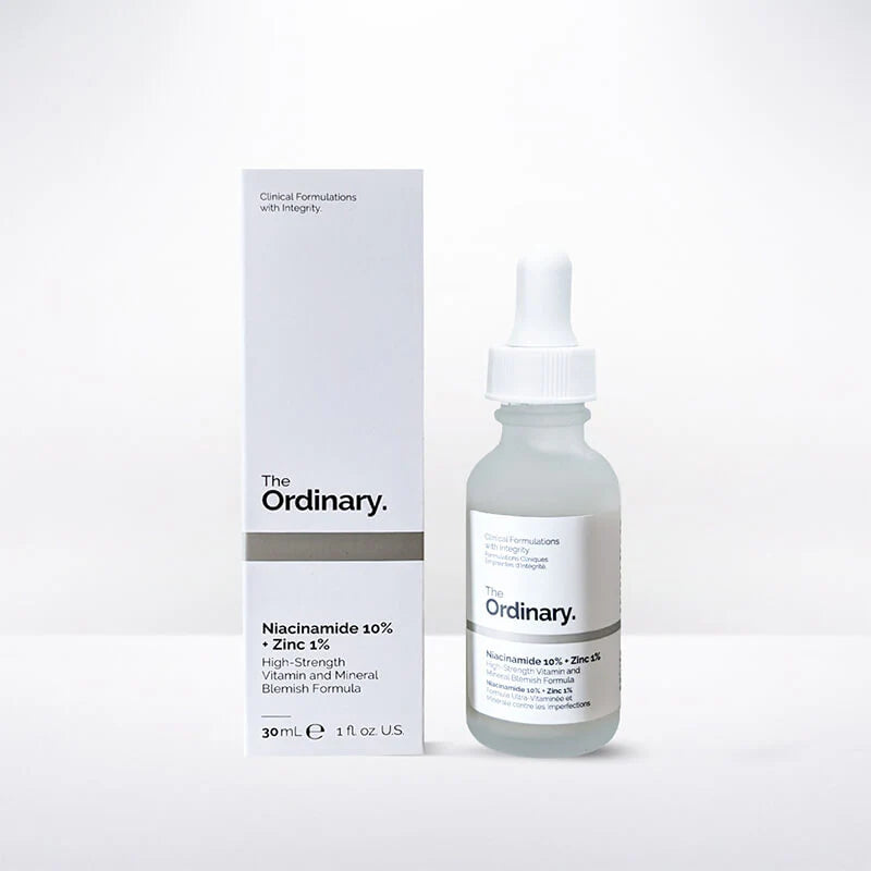 加拿大 The Ordinary Niacinamide 10%+Zinc 1% 煙醯胺10%+鋅1%去印收毛孔精華30ml (769915190311)