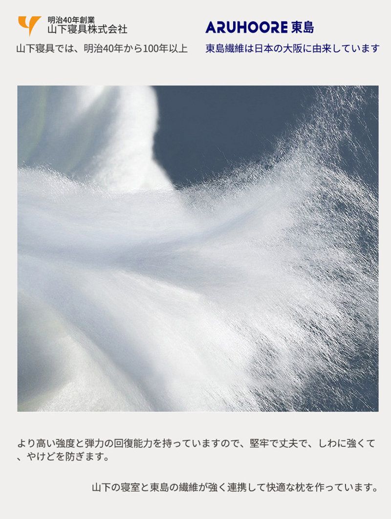山下寢具酒店護頸椎枕頭可水洗低枕全棉無印款枕芯
