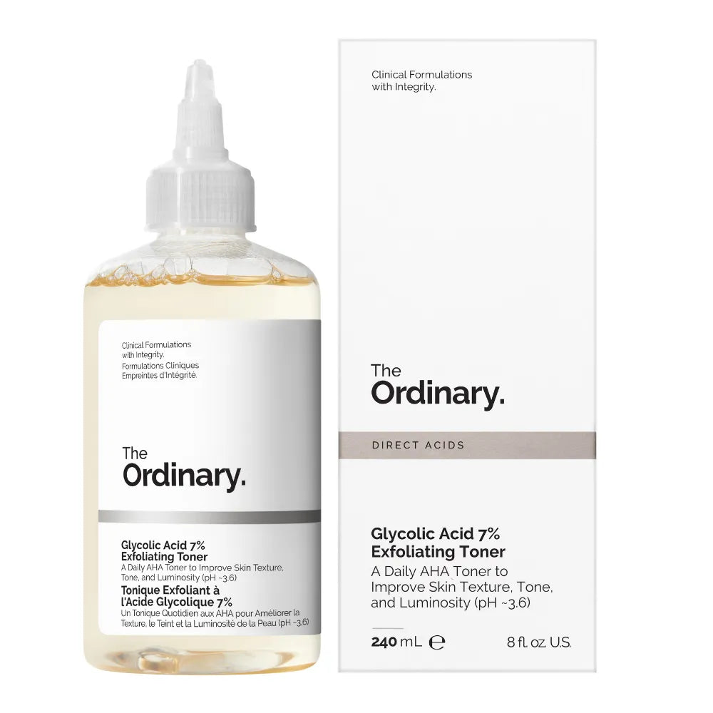 加拿大 The Ordinary Glycolic Acid 7% Toning Solution 果酸乙醇酸爽膚水240ml(新版)769915234060平行進口