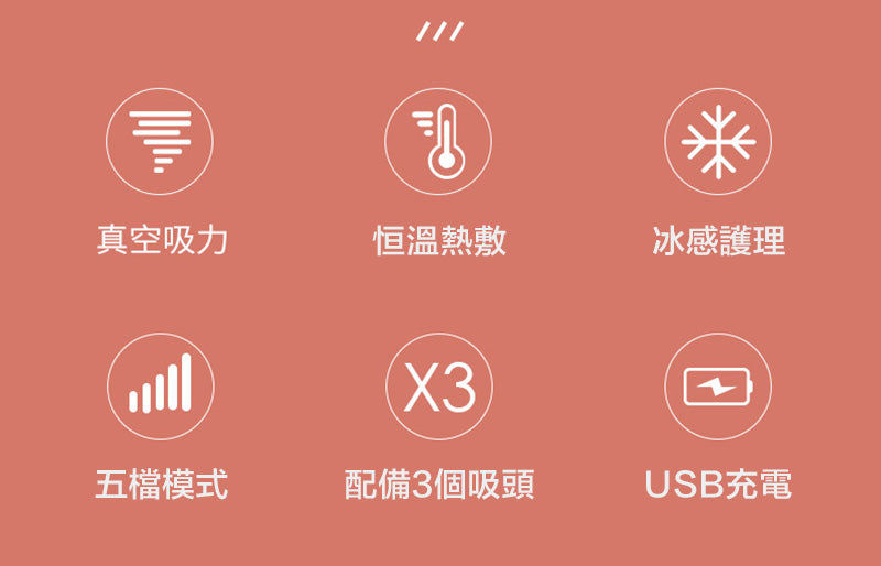 【冷熱敷白色】家用便攜吸黑頭儀器黑頭粉刺導出清潔器毛孔潔面美容儀