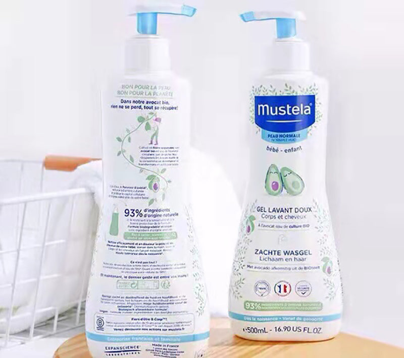 MUSTELA 妙思樂寶寶二合一洗護500ML