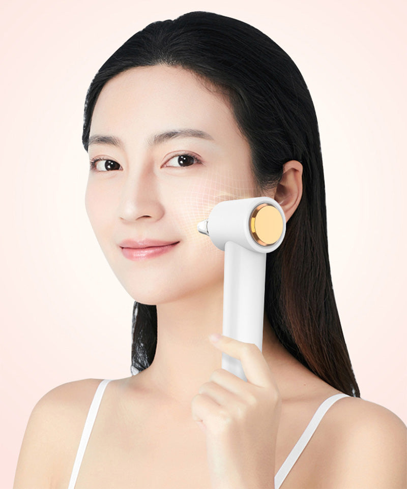 【冷熱敷白色】家用便攜吸黑頭儀器黑頭粉刺導出清潔器毛孔潔面美容儀