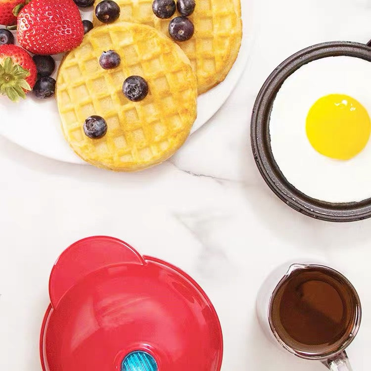 New MIN MAKE WAFFLE mini waffle machine home children baking machine multi-function cake machine