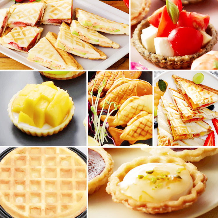 New MIN MAKE WAFFLE mini waffle machine home children baking machine multi-function cake machine