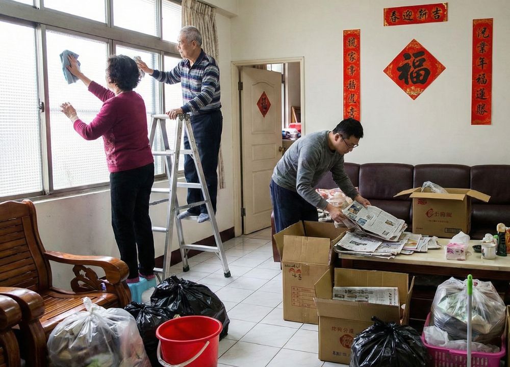 2026農曆新年前大掃除必做清單｜除舊佈新完整步驟+禁忌+順序（香港適用）