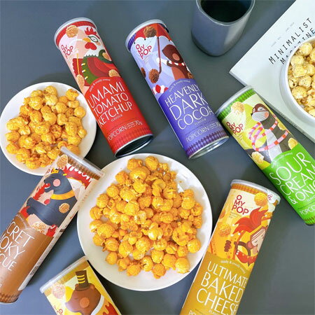 OMYPOP馬來西亞爆熱賣爆米花爆谷70克 (共6種味道)