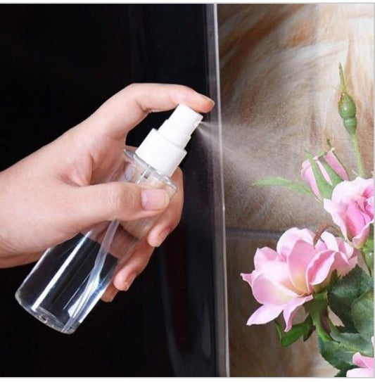 [5個裝]100ml旅行小噴瓶化妝水噴霧瓶分裝瓶塑料噴壺