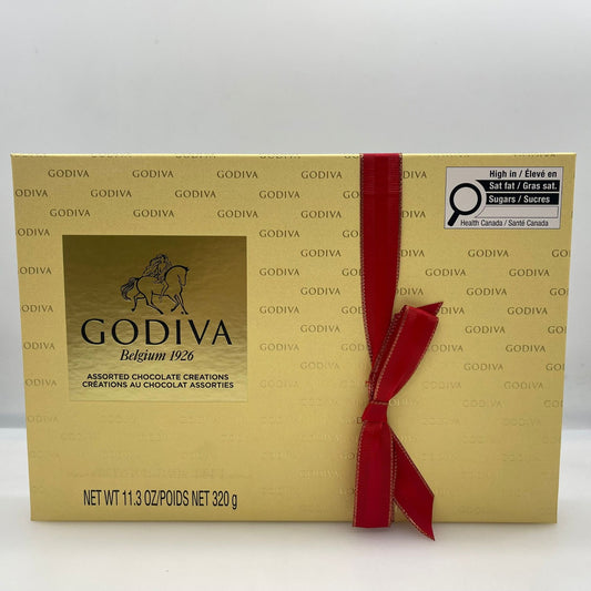 限量現貨GODIVA 金色什錦巧克力創意 031290162840 聖誕節禮盒