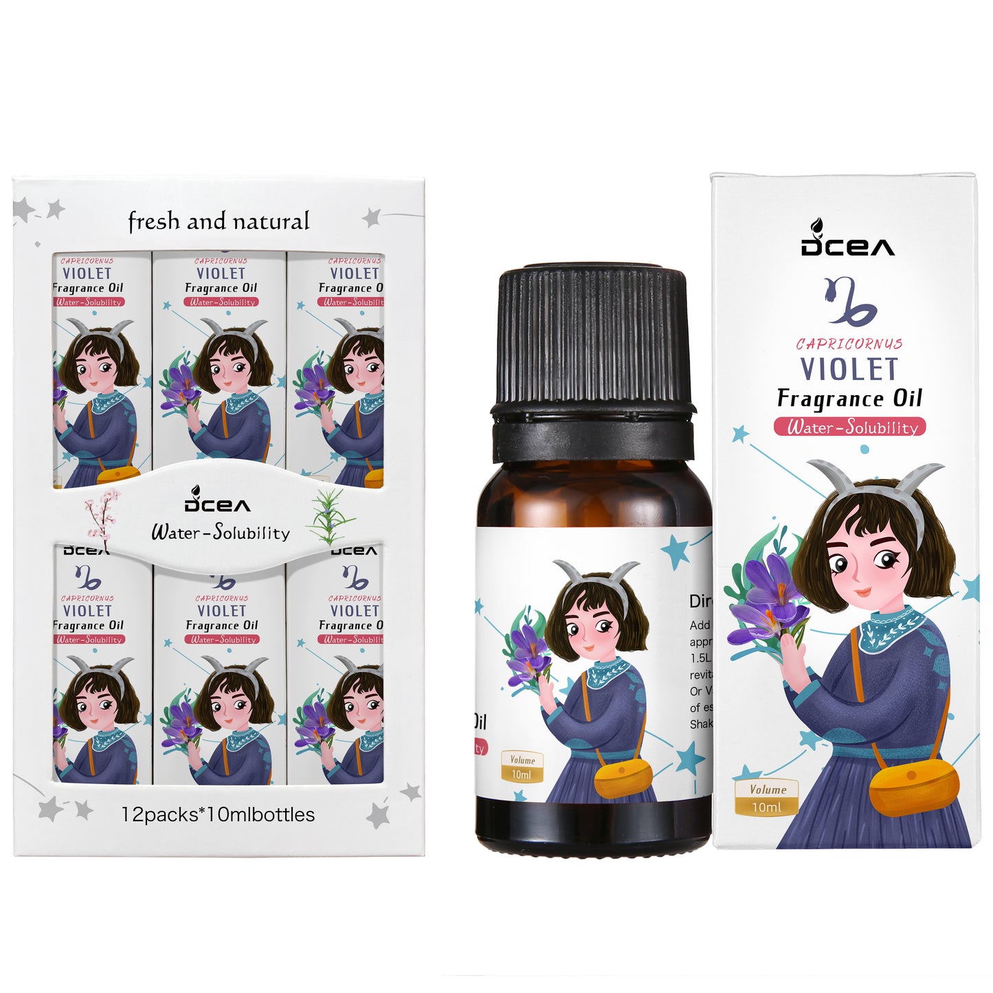 加濕器專用香薰精油水溶性香味油10ml