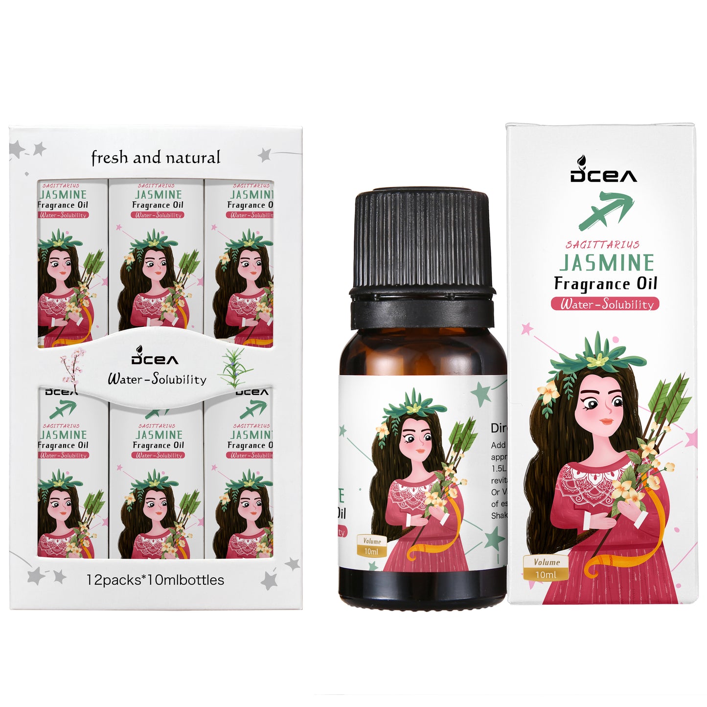 加濕器專用香薰精油水溶性香味油10ml