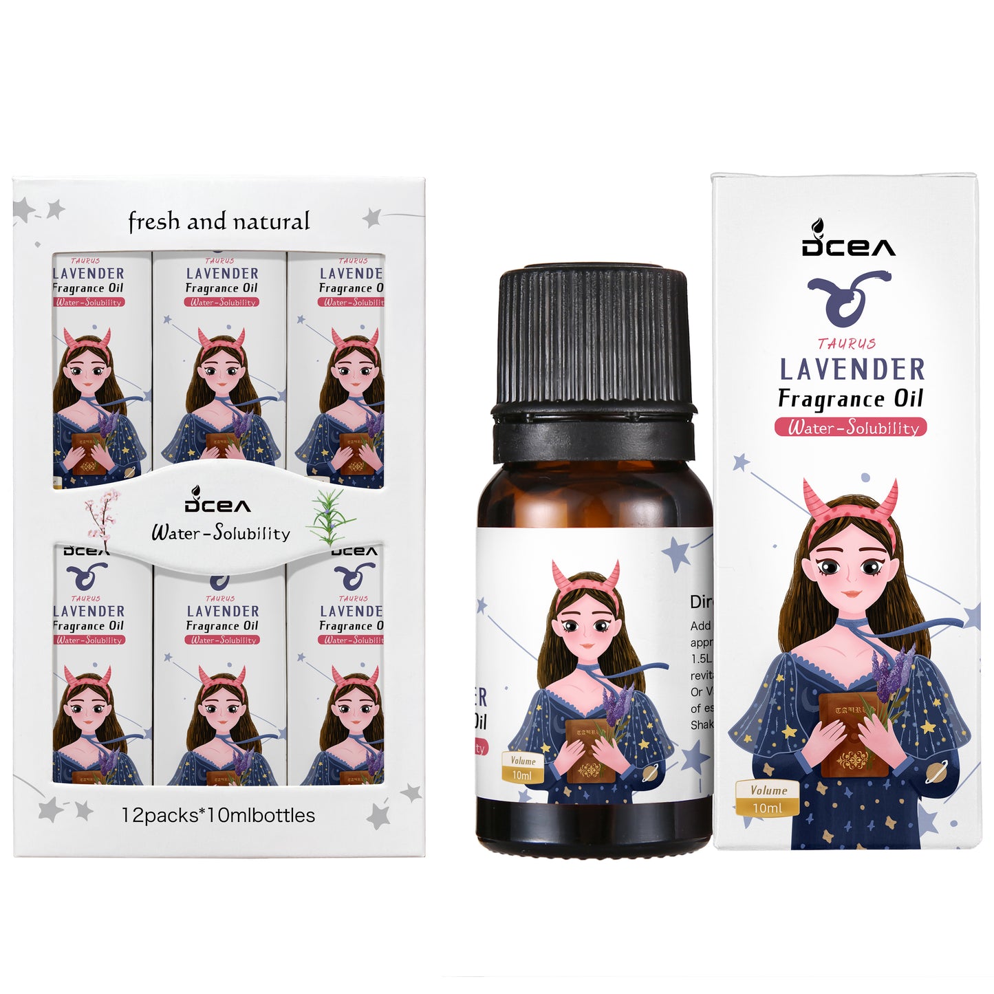 加濕器專用香薰精油水溶性香味油10ml