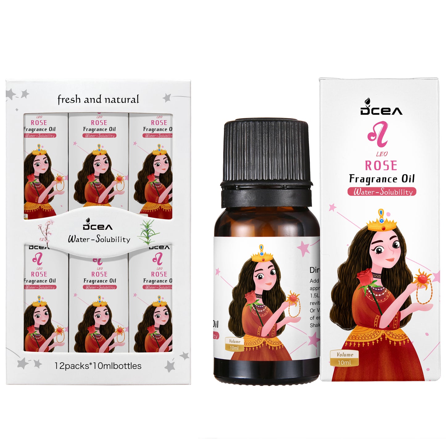 加濕器專用香薰精油水溶性香味油10ml
