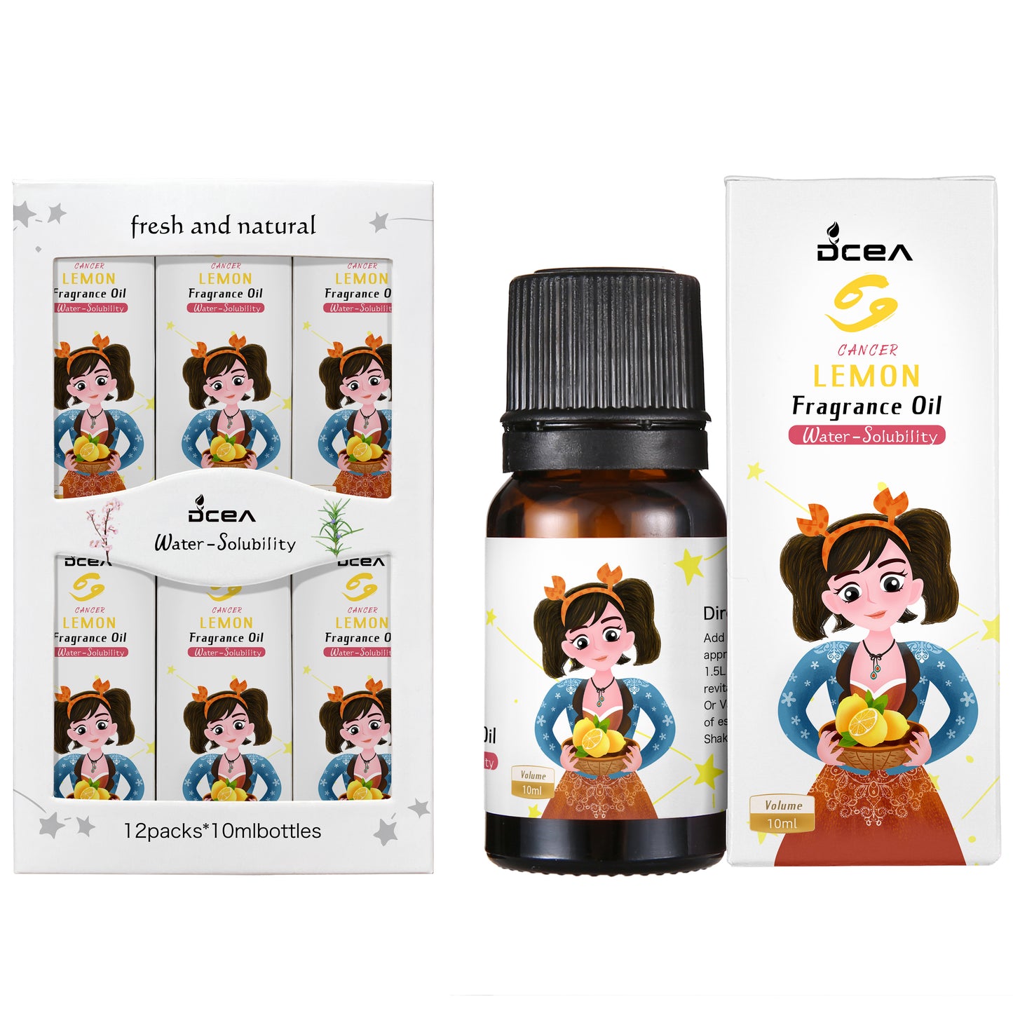 加濕器專用香薰精油水溶性香味油10ml