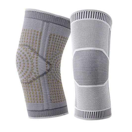 石墨烯發熱艾草護膝綁帶加壓運動護膝腿套