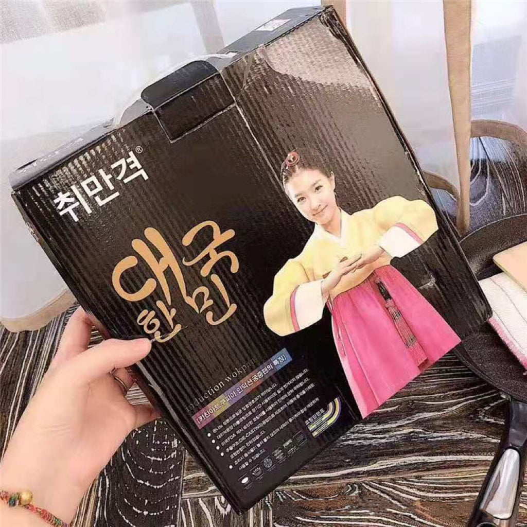 26cm韓國款麥飯石不粘鍋電磁爐平底鍋