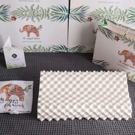 新款泰國天然乳膠枕頭枕芯38x60cm