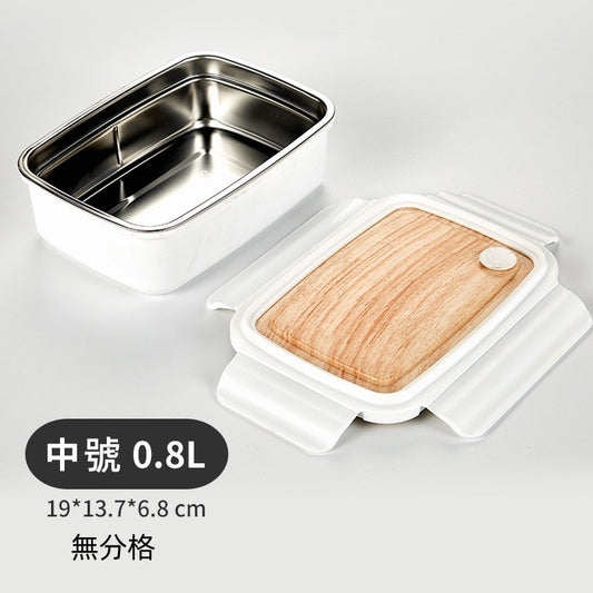 日式304不銹鋼便携保溫飯盒