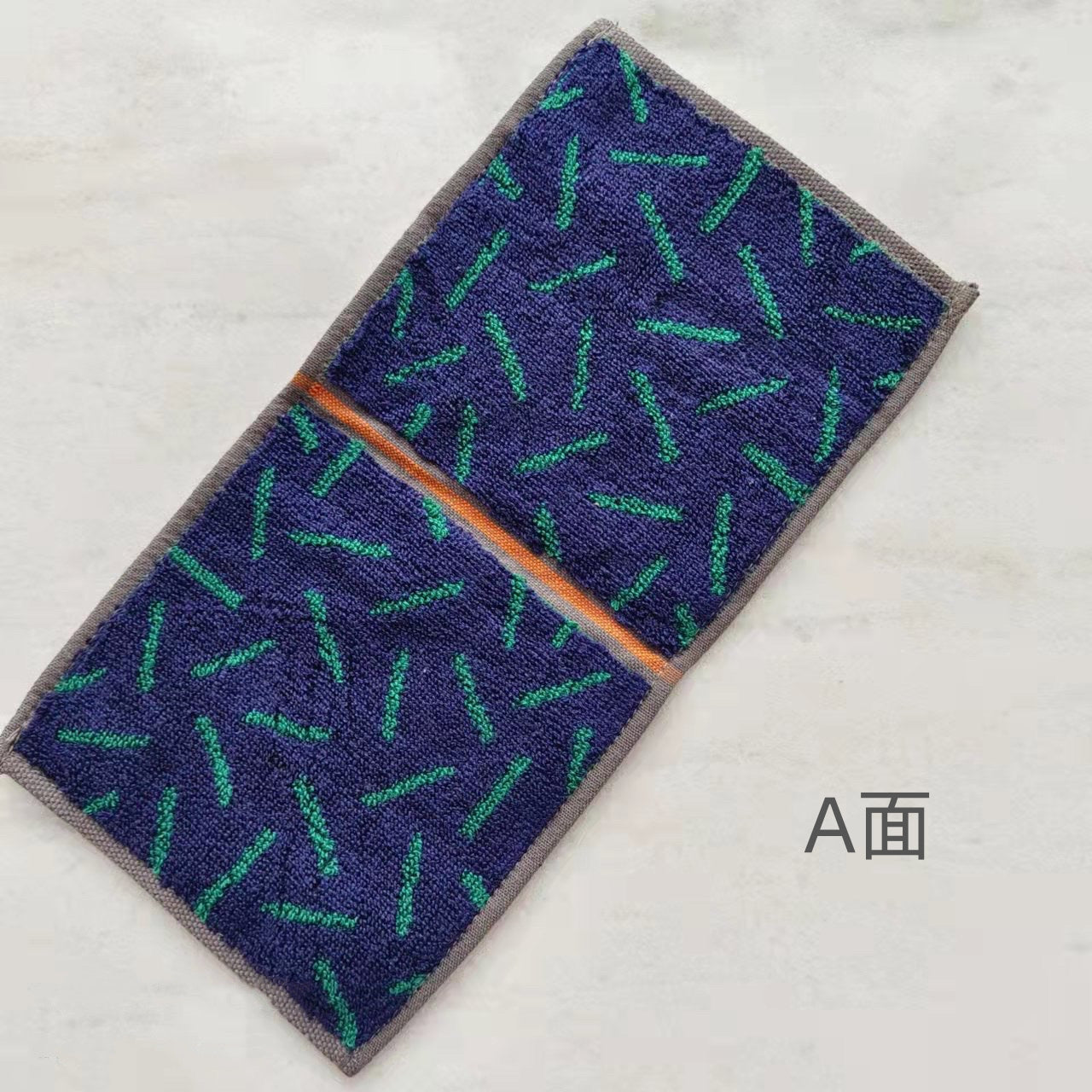 日本熱賣提花雙面毛巾洗面巾14x25cm
