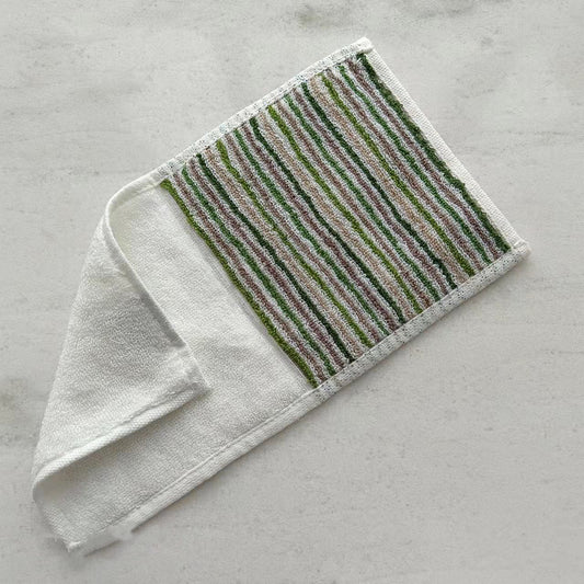 日本熱賣提花雙面毛巾洗面巾14x25cm