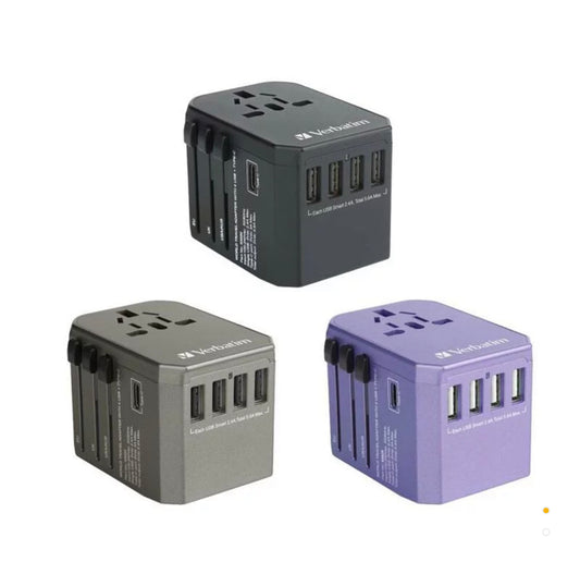 Verbatim 5 Ports 旅行充電器