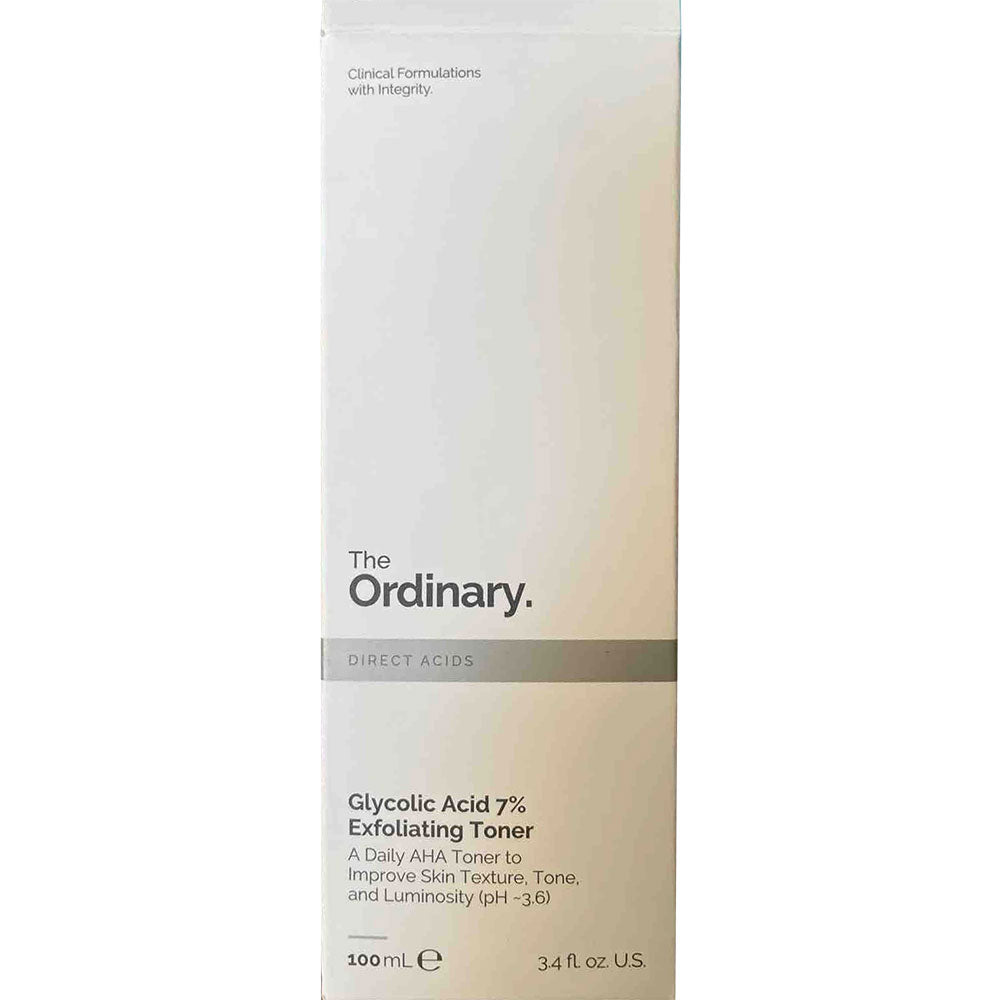 加拿大 The Ordinary Glycolic Acid 7% Toning Solution 果酸乙醇酸爽膚水100ml（新版）769915234053
