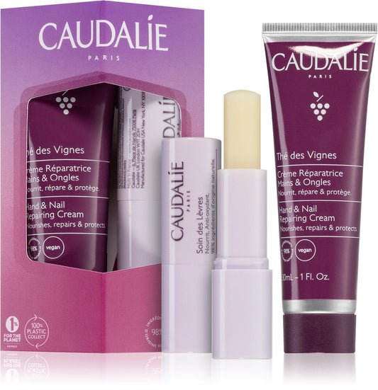 Caudalie 白麝香滋潤護手霜30ml+潤唇膏4.5g套裝