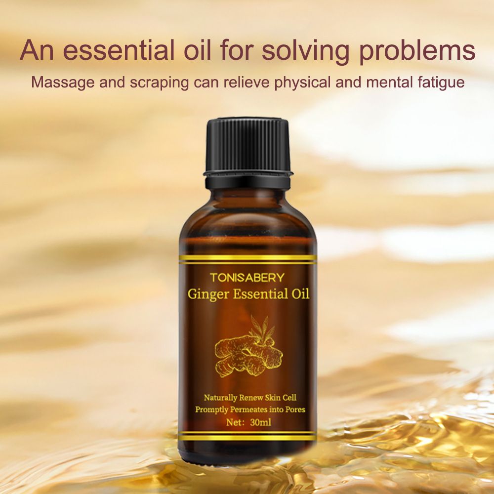 TONISABERY美容護膚生薑全身按摩精油身體刮痧油30ml (6807578051274) EXP 14/03/2026