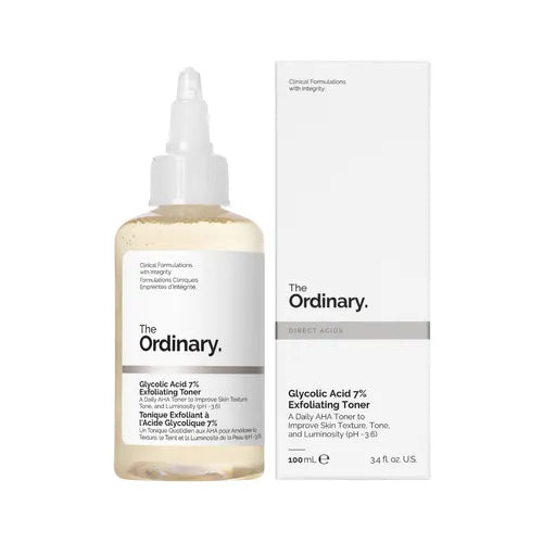 加拿大 The Ordinary Glycolic Acid 7% Toning Solution 果酸乙醇酸爽膚水100ml（新版）769915234053