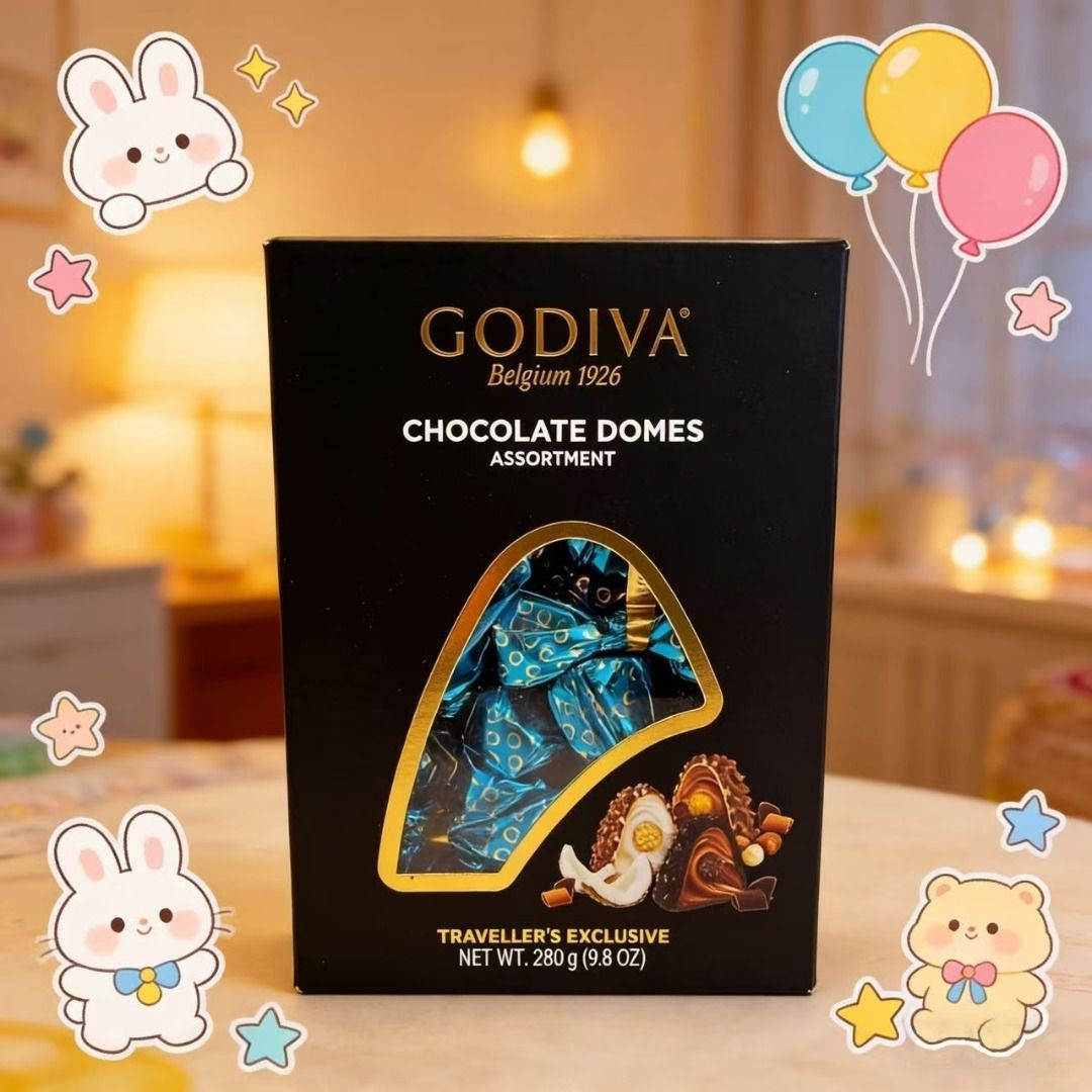 比利時 GODIVA 歌帝梵 精選脆糖榛果朱古力280G 賀年禮品新年糖果 限量售完即止