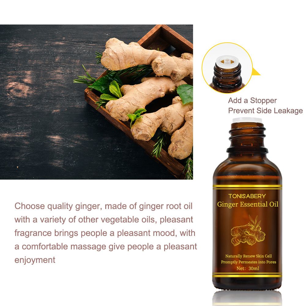 TONISABERY美容護膚生薑全身按摩精油身體刮痧油30ml (6807578051274) EXP 14/03/2026