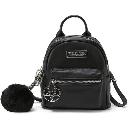 英國街頭潮牌PU皮迷你背包Killstar Darcy Mini Backpack