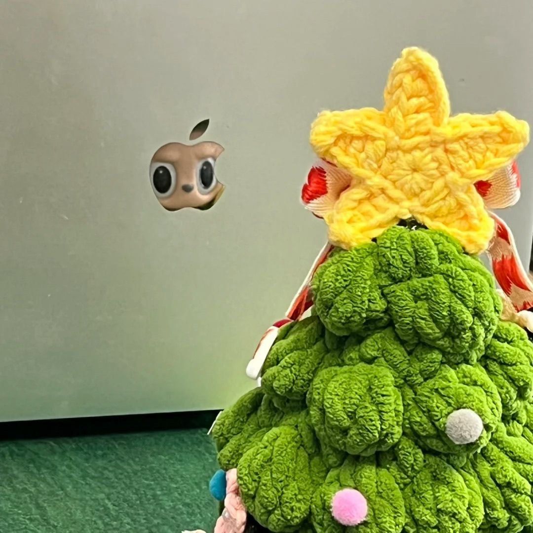 Labubu手鉤聖誕樹裝飾衣服17cm適用 不包Labubu公仔