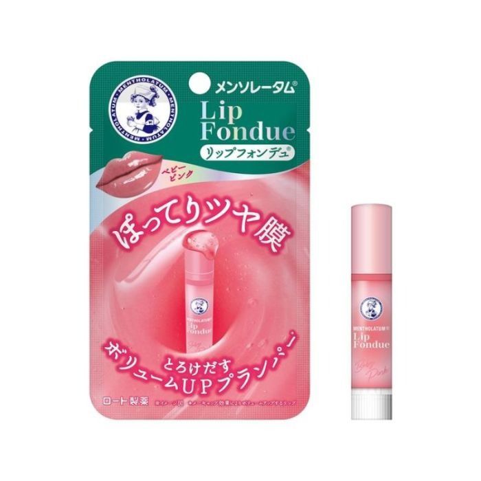 樂敦製藥曼秀雷敦LIP FONDUE唇蜜3.2G（玫瑰粉色）EXP:2028/09 (4987241198610)