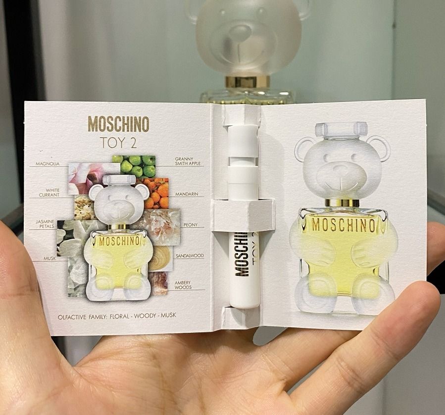 MOSCHINO莫斯奇諾白熊EDP香水 1ml (1套6支)