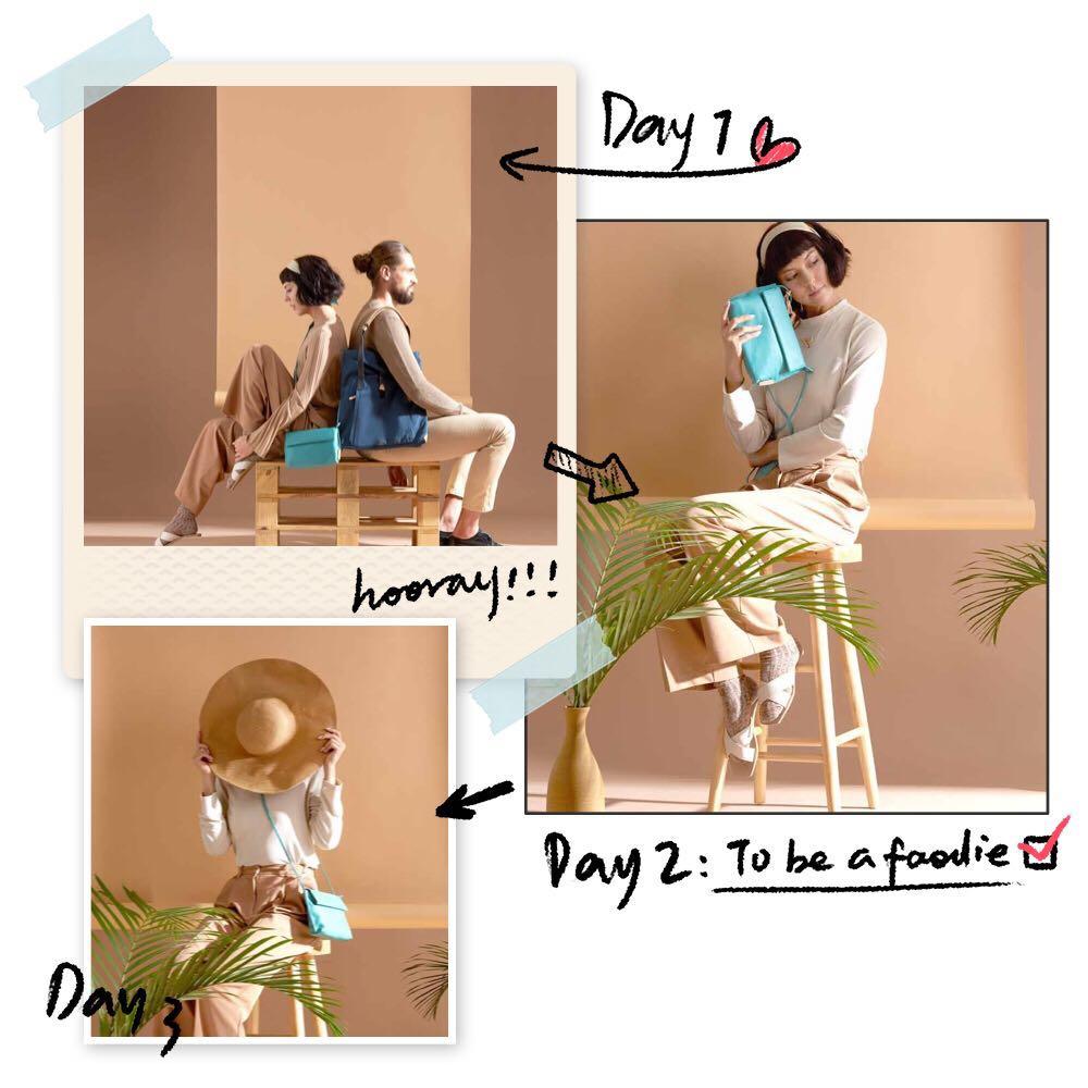 Samuel Ashley 軟身真牛仔皮斜孭袋 Isabel handbag A5011