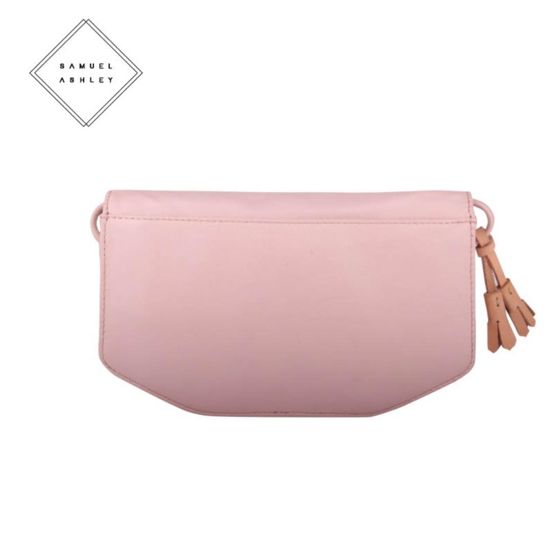 Samuel Ashley 粉色斜孭袋B5010