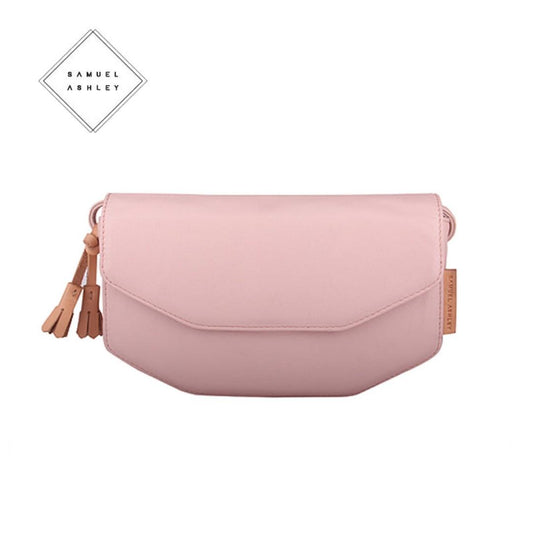 Samuel Ashley 粉色斜孭袋B5010