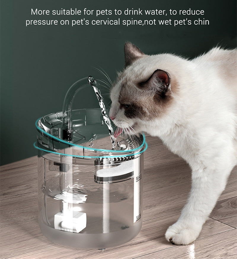 [2L Intelligent Induction] Cat and Dog Pet Automatic Water Dispenser Circulation Filter Cat Water Dispenser Smart Pet Water Feeder