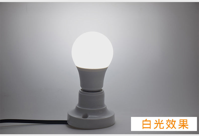 E27 spherical household energy-saving light bulb candle light bulb white light LED bulb