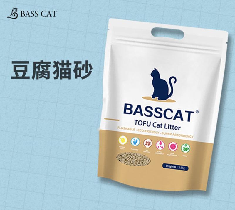 Tofu Cat Litter Original Green Tea Activated Charcoal Pet Supplies - Original 2.5kg