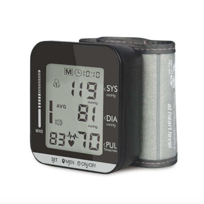 Home smart wrist electronic sphygmomanometer Voice sphygmomanometer Blood pressure machine