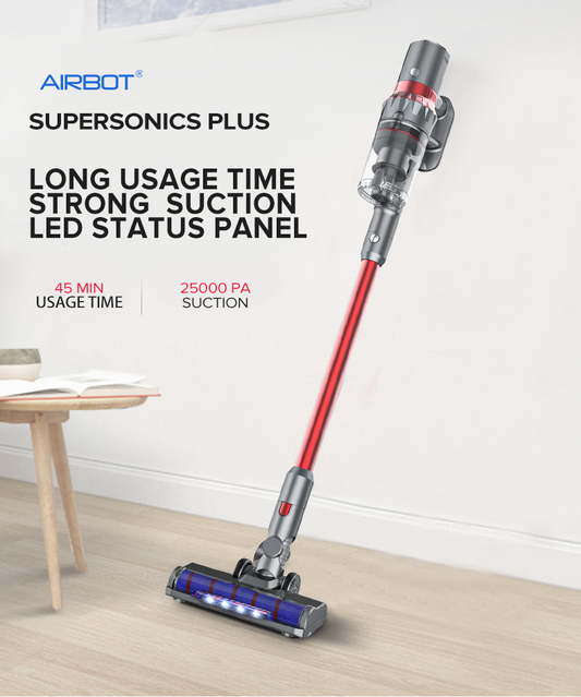 Airbot Supersonics Plus 25000PA手持吸塵器家用小型大吸力多功能除蟎儀