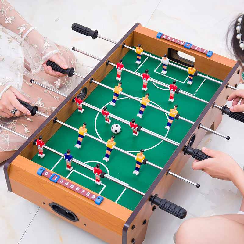 迷你桌面足球桌遊戲台禮物親子運動男孩益智玩具桌上足球機